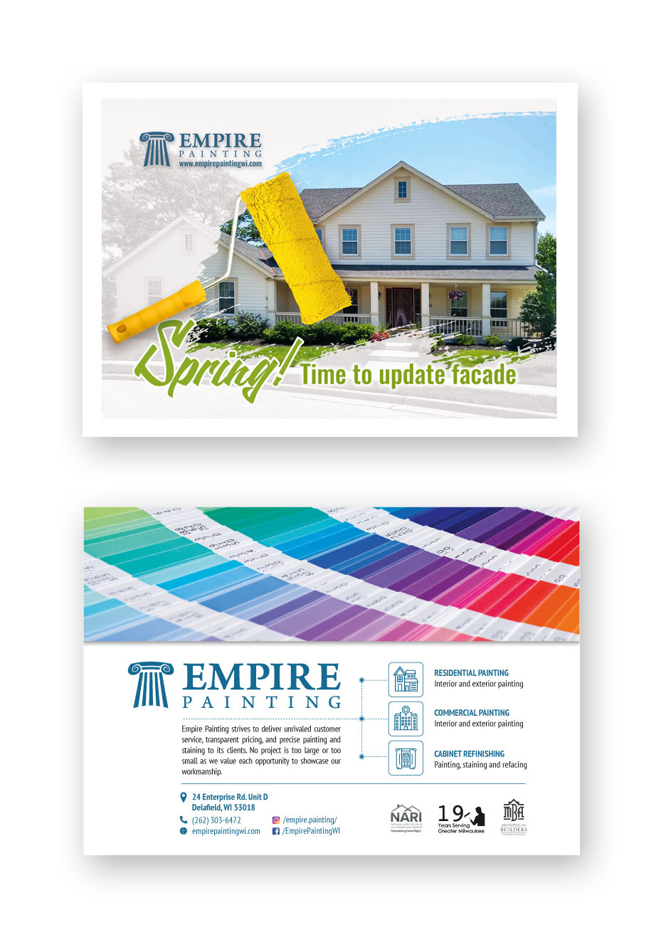 Diseño de Postal por Oleg Androsov para Empire Painting | Diseño #30012998
