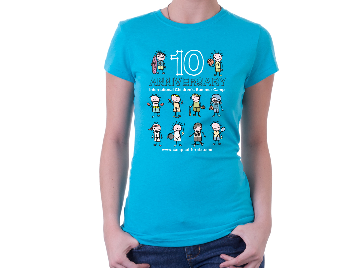 T-shirt Design by neboica for Camp California d.o.o. | Design #748373