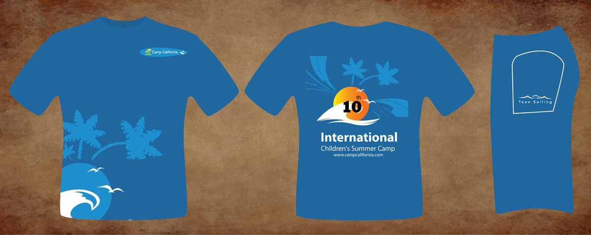T-shirt Design by Sbss for Camp California d.o.o. | Design #750886