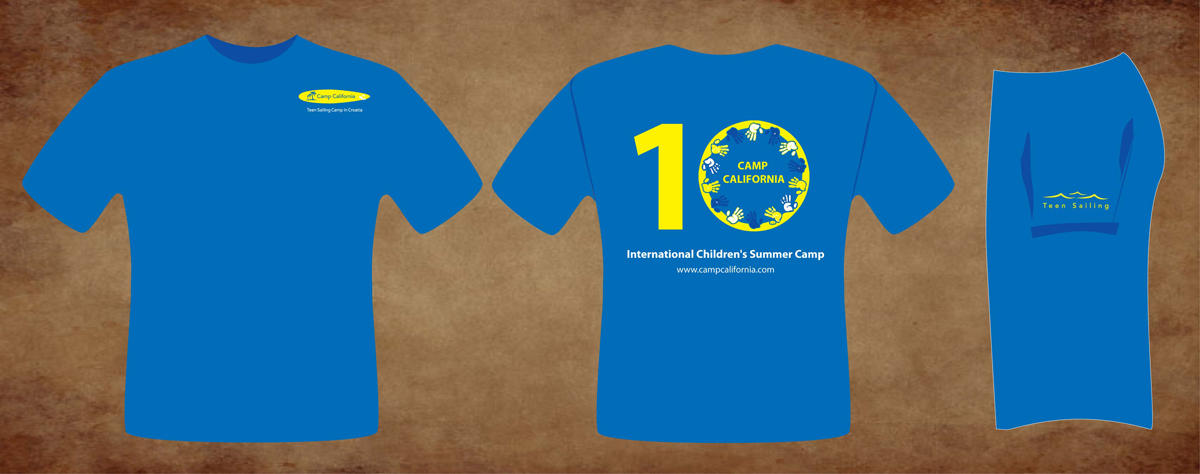 T-shirt Design by Sbss for Camp California d.o.o. | Design #754013