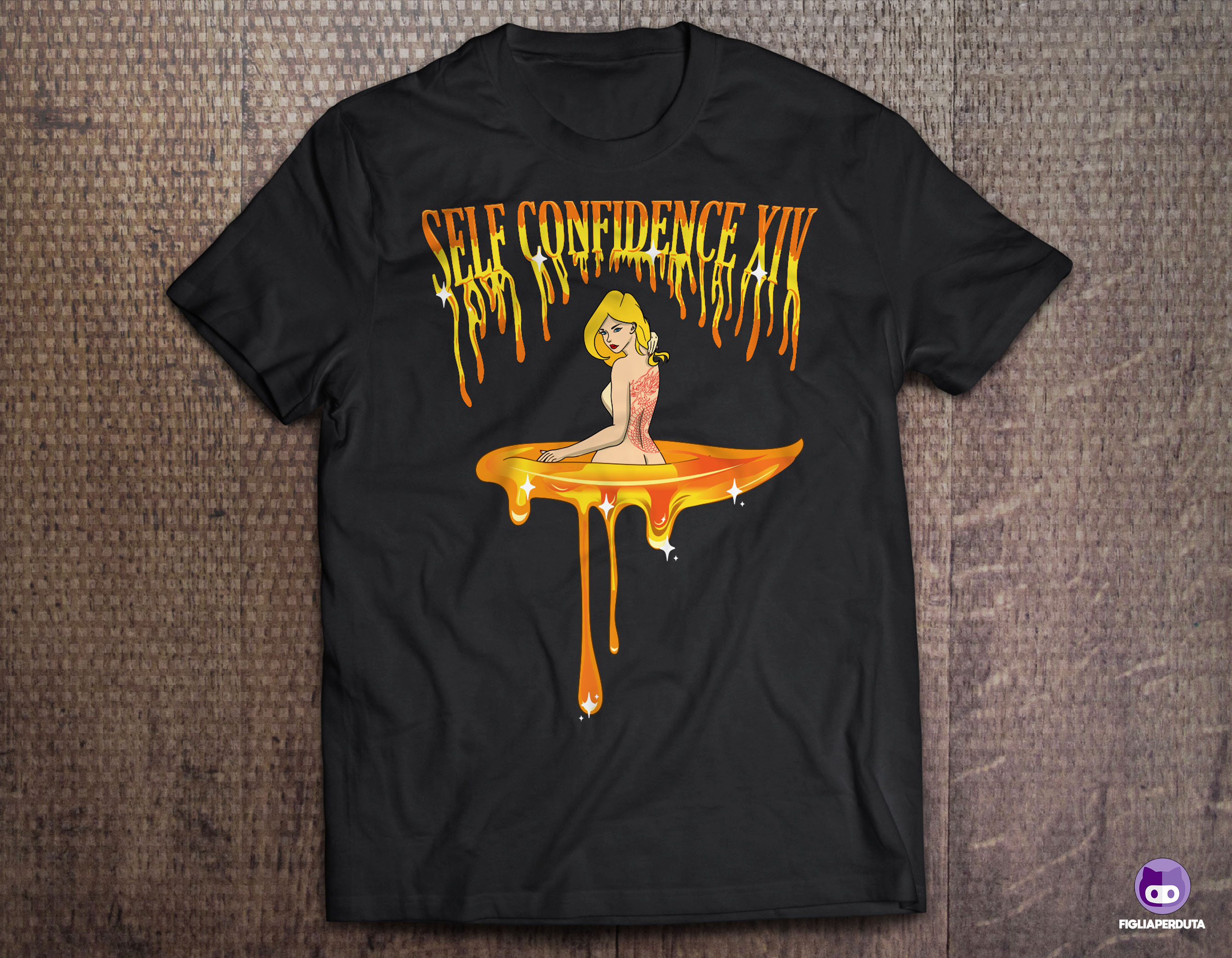 T-shirt Design by FigliaPerduta for Self-Confidence XIV | Design #30016102