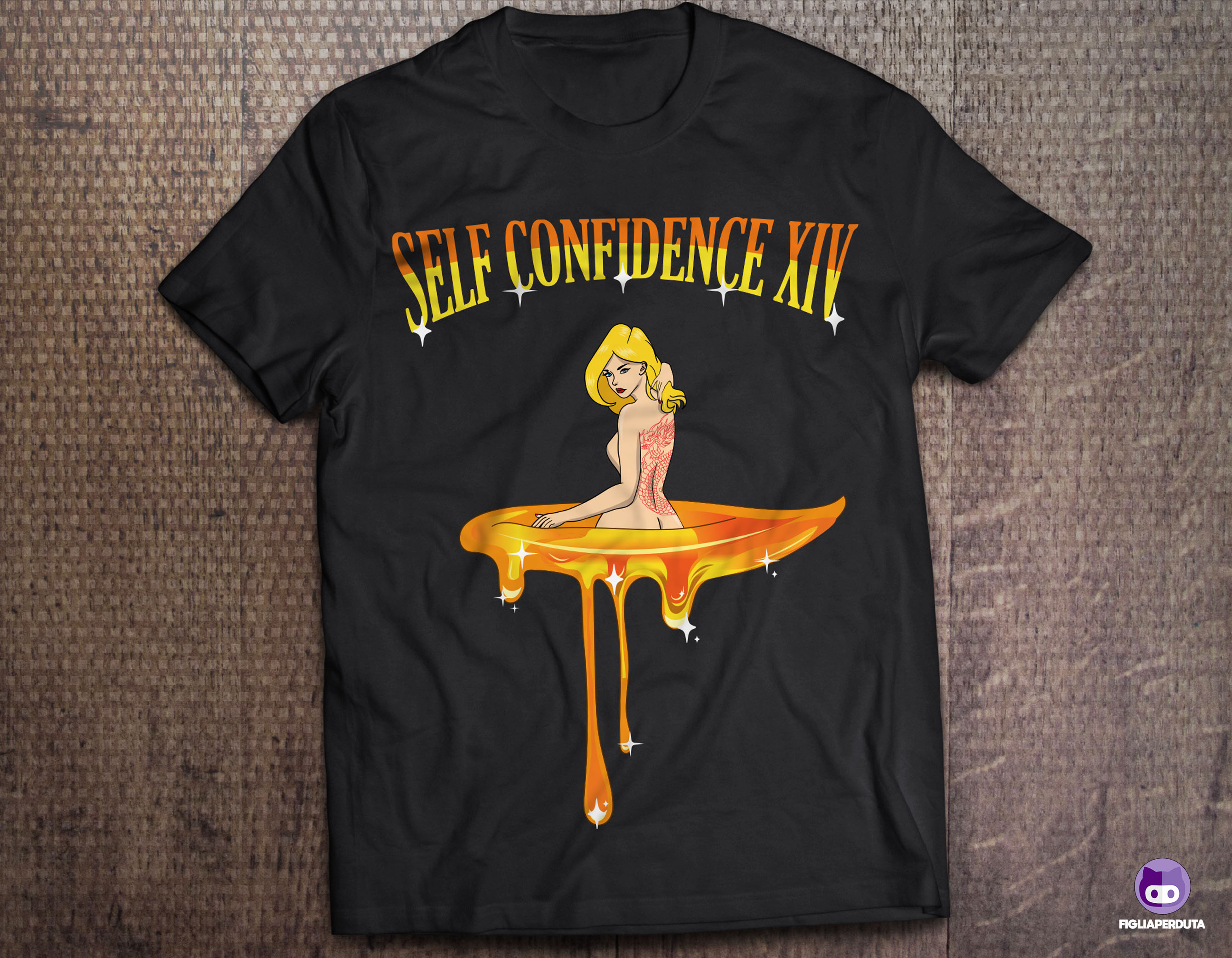 T-shirt Design by FigliaPerduta for Self-Confidence XIV | Design #30027679