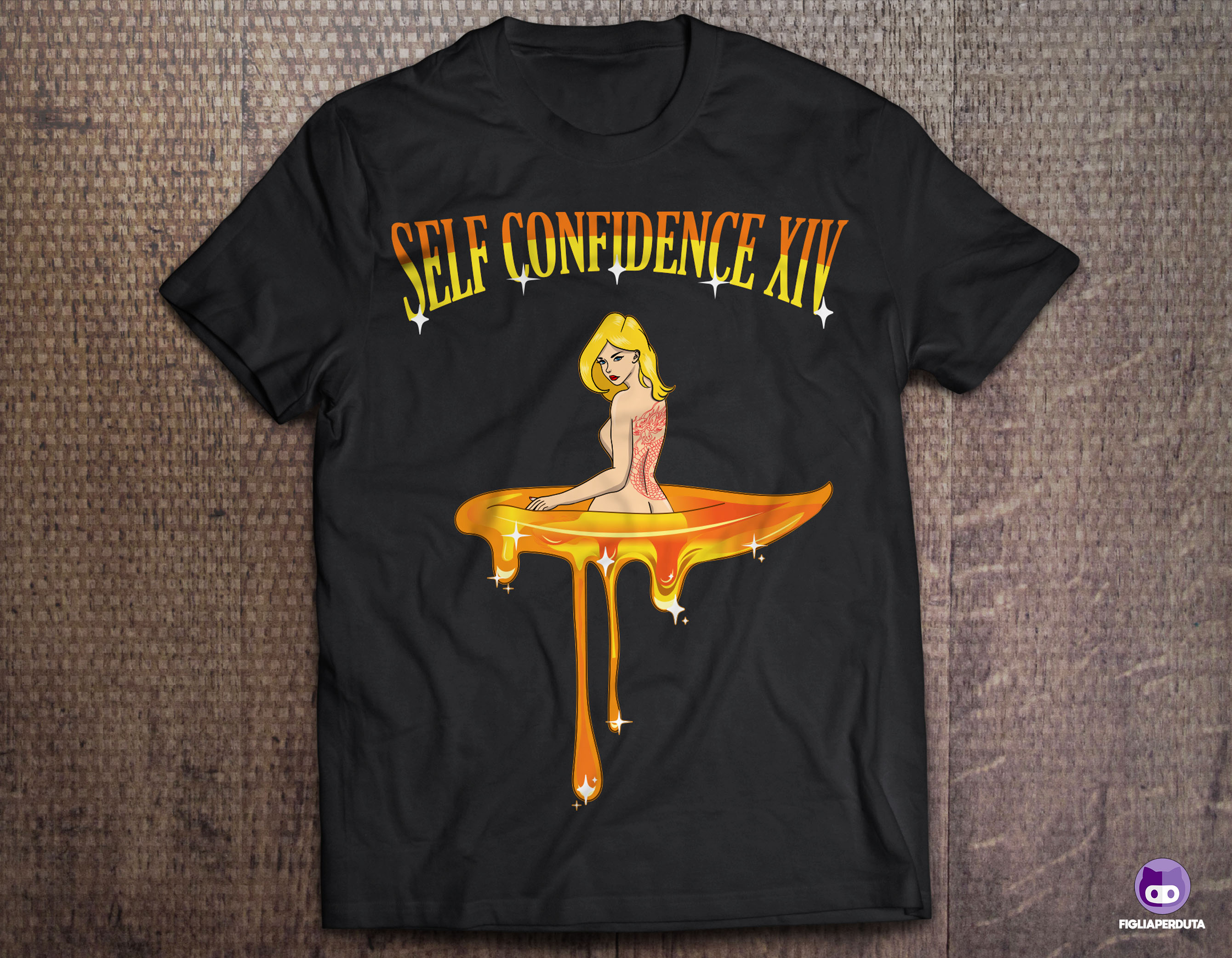 T-shirt Design by FigliaPerduta for Self-Confidence XIV | Design #30028437