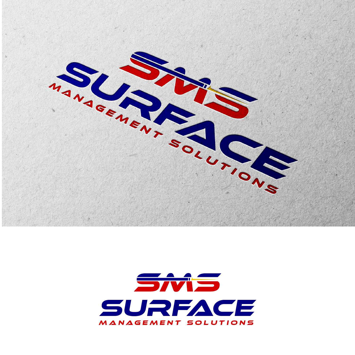 Diseño de Logo por S.H Designs para surface management solutions LLC | Diseño #30007393