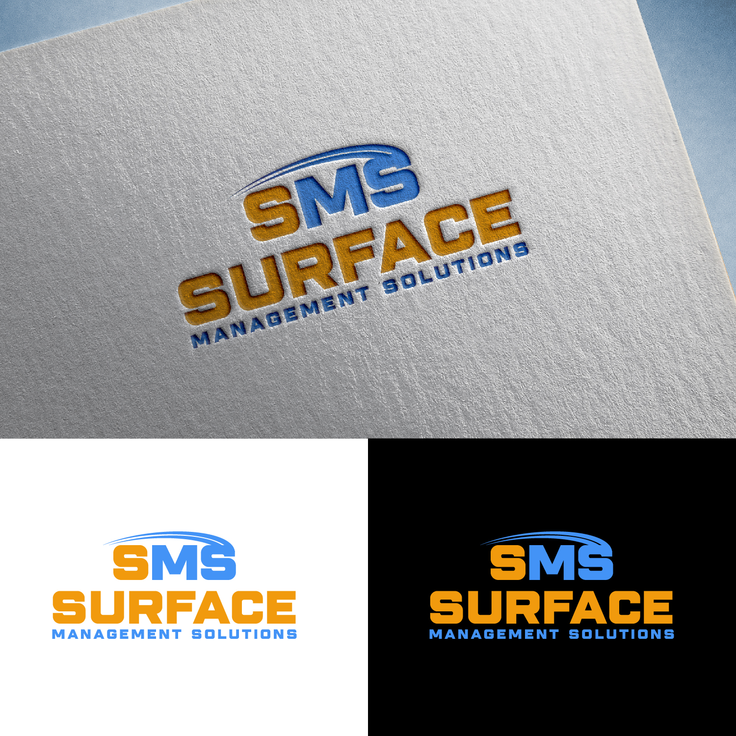 Diseño de Logo por S.H Designs para surface management solutions LLC | Diseño #30007395