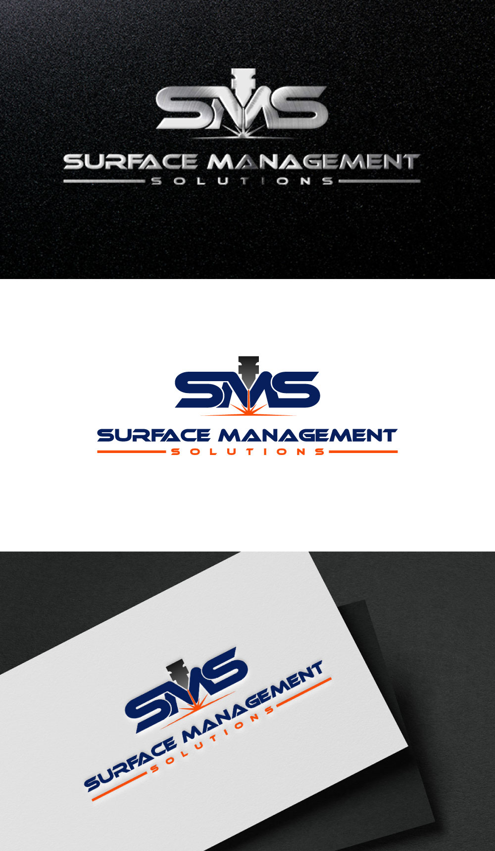 Logo Design by DesignVerse777 for surface management solutions LLC | Design #30011184