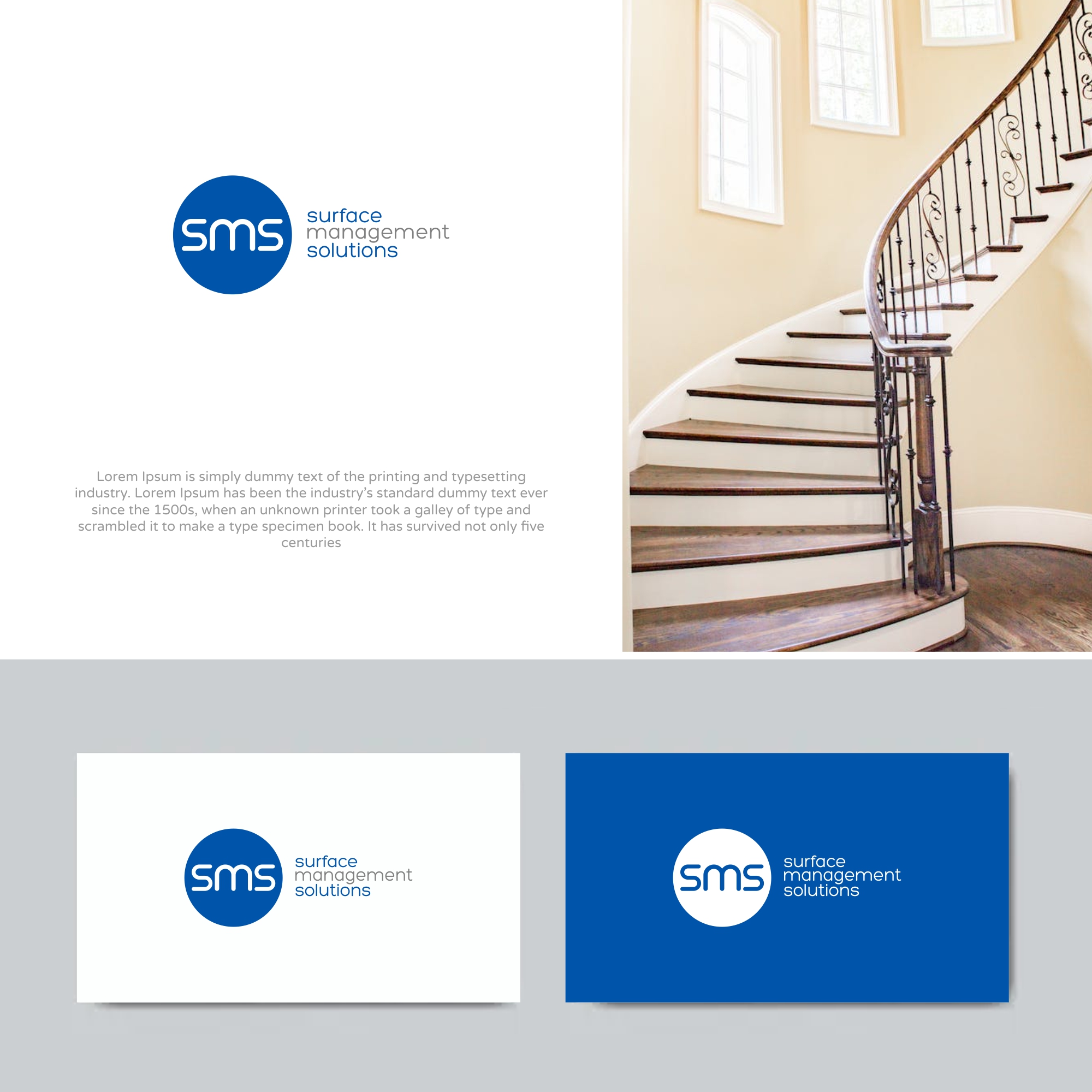 Diseño de Logo por MX LogoArt para surface management solutions LLC | Diseño #30003833