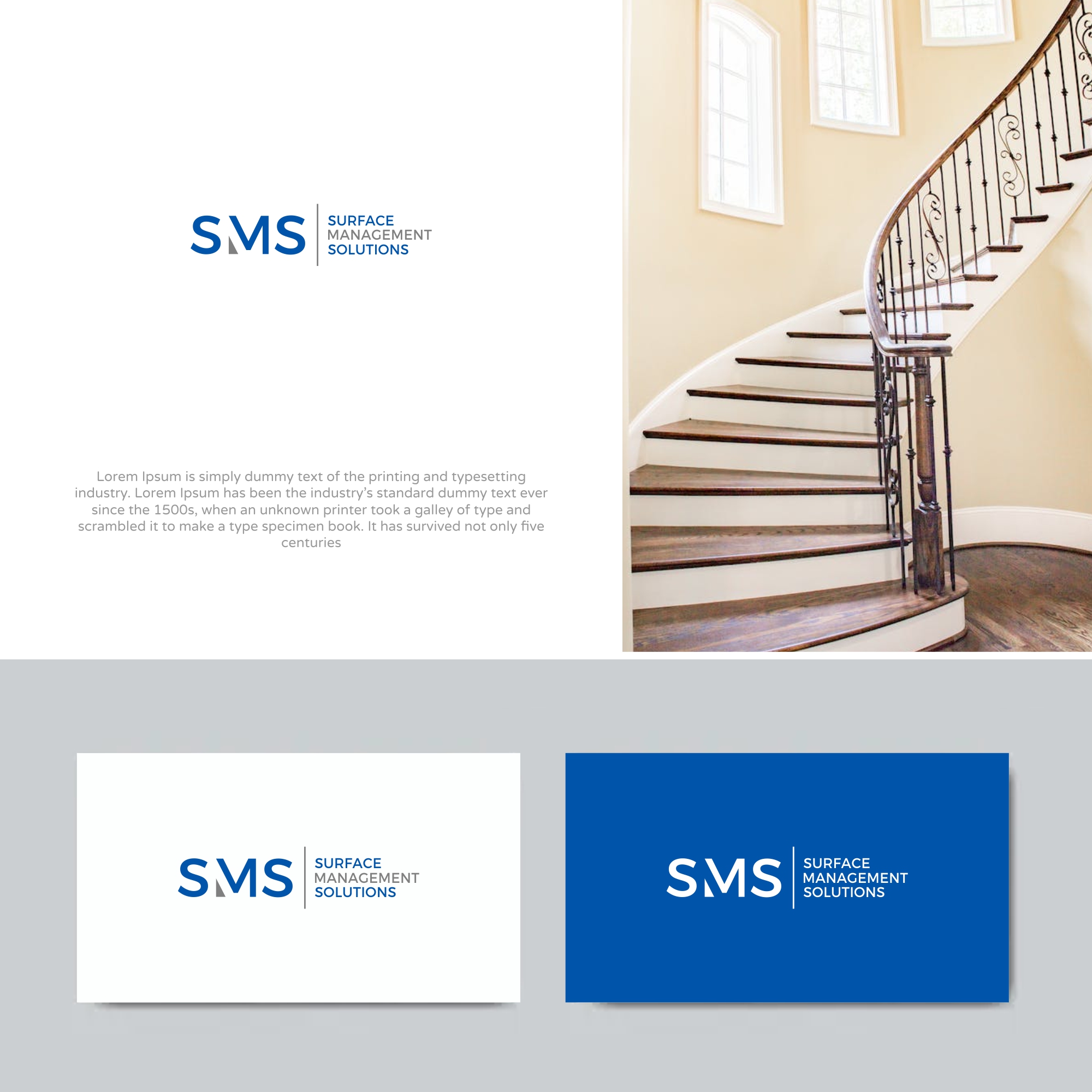 Logo Design by MX LogoArt for surface management solutions LLC | Design #30003834