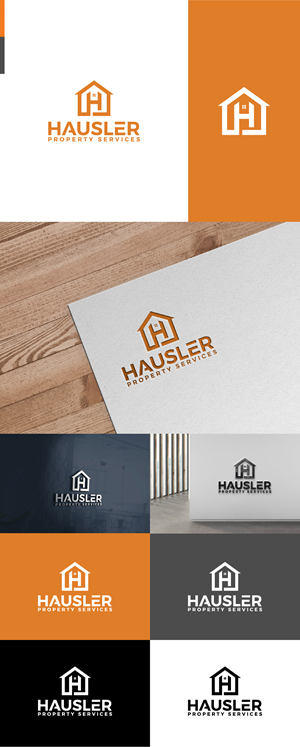 Logo Design by Ayub Zafar for Hausler Property Services | Design: #30019276
