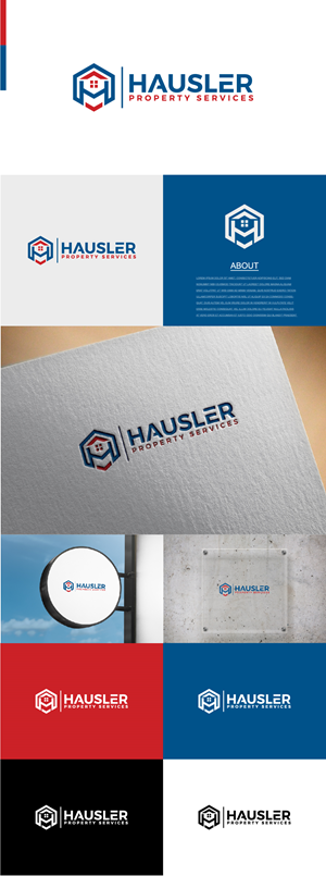 Logo Design by Ayub Zafar for Hausler Property Services | Design: #30019285