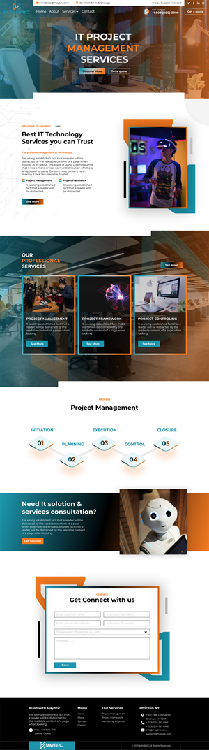 Web Design by Thinkssoft for this project | Design: #30015534