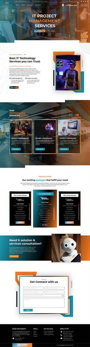 Web Design by Thinkssoft for this project | Design: #30020664