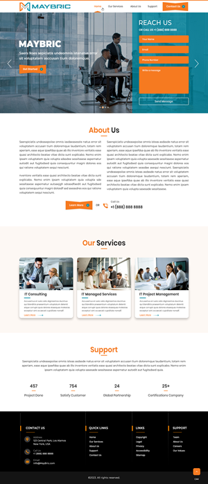 Web Design by pb for this project | Design: #30014330