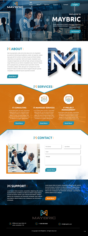 Web Design by pb for this project | Design: #30014332