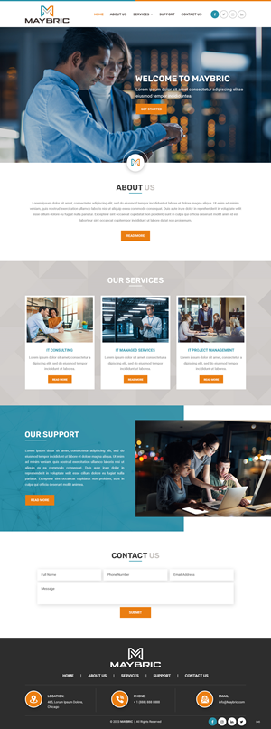Web Design by pb for this project | Design: #30014333