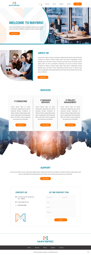 Web Design by pb for this project | Design: #30014336