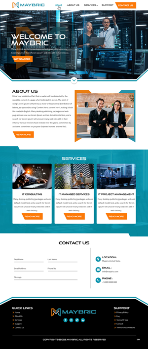 Web Design by pb for this project | Design: #30014337