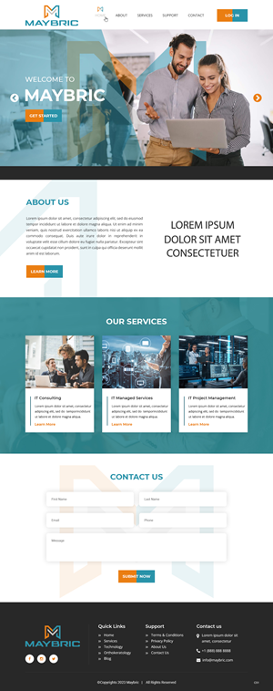 Web Design by pb for this project | Design: #30014338