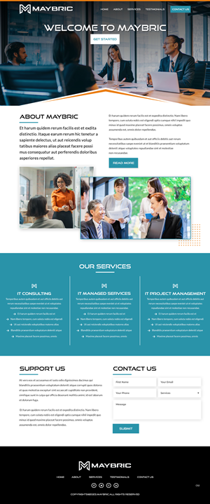 Web Design by pb for this project | Design: #30021313