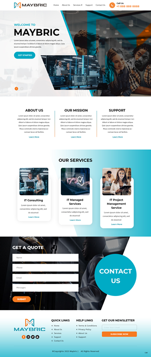 Web Design by pb for this project | Design: #30021446