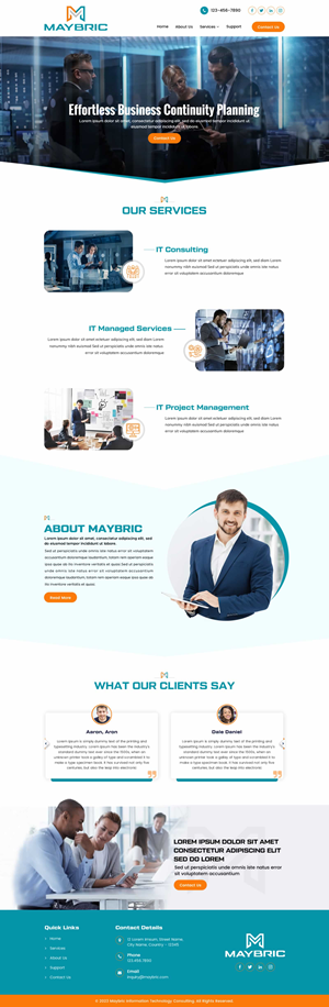 Web Design by Sbss for this project | Design: #30014769