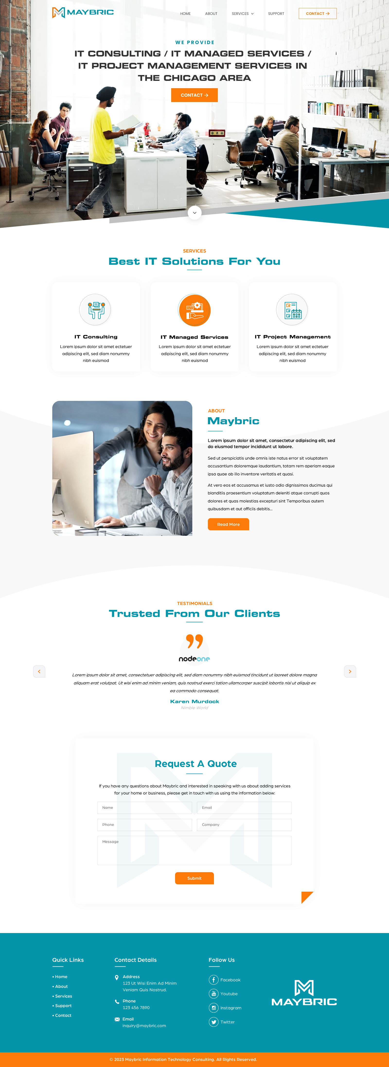 Web Design by Sbss for this project | Design #30014812