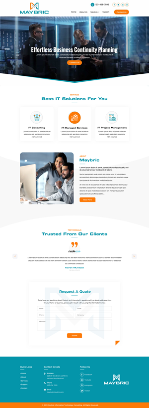 Web Design by Sbss for this project | Design: #30014823