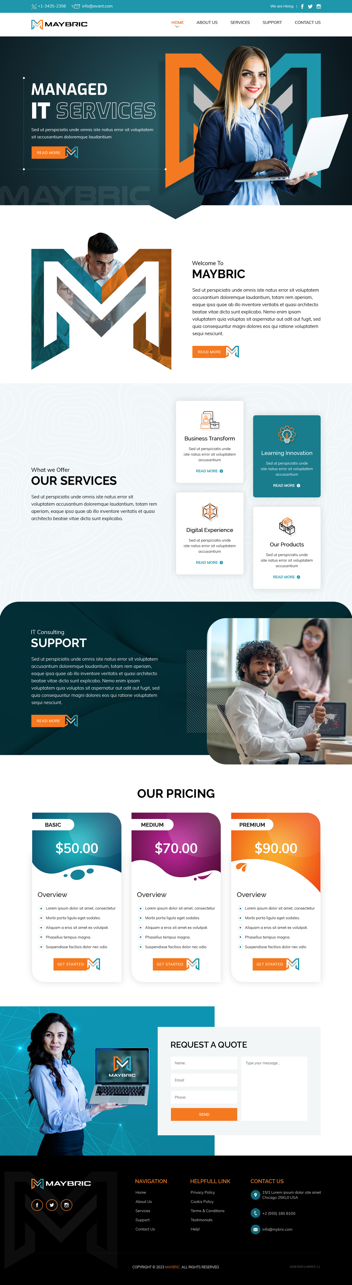 Web Design by sai.designer87 for this project | Design #30020634