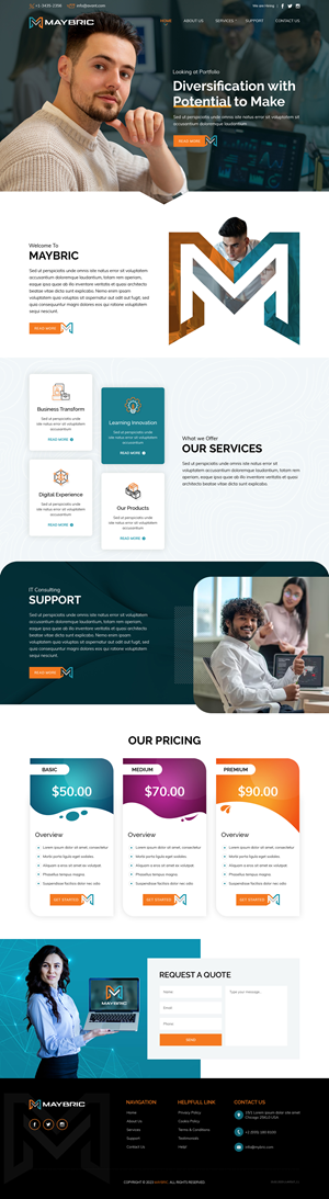 Web Design by sai.designer87 for this project | Design: #30020636