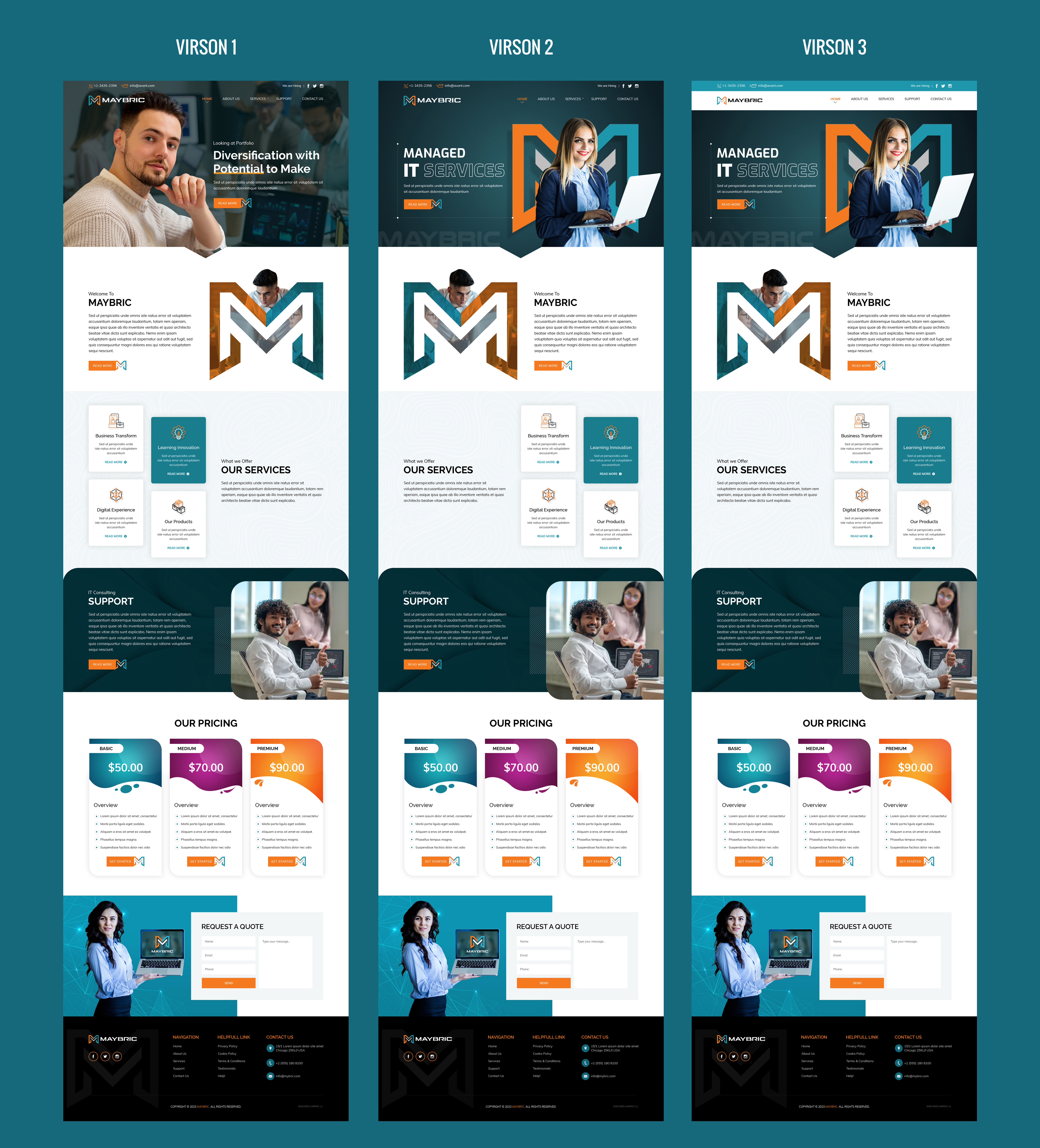 Web Design by sai.designer87 for this project | Design #30020637