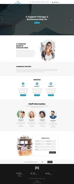 Web Design by Waquar Ahmad for this project | Design #30043279