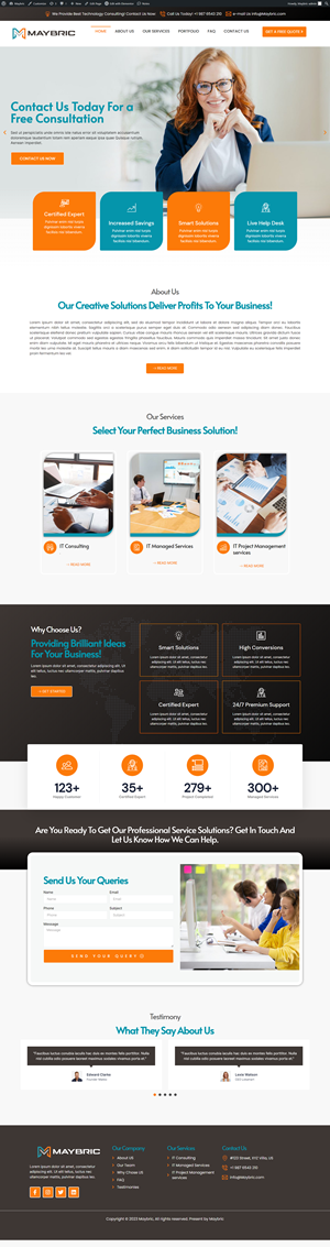 Web Design by JohnDigiTech for this project | Design: #30017305