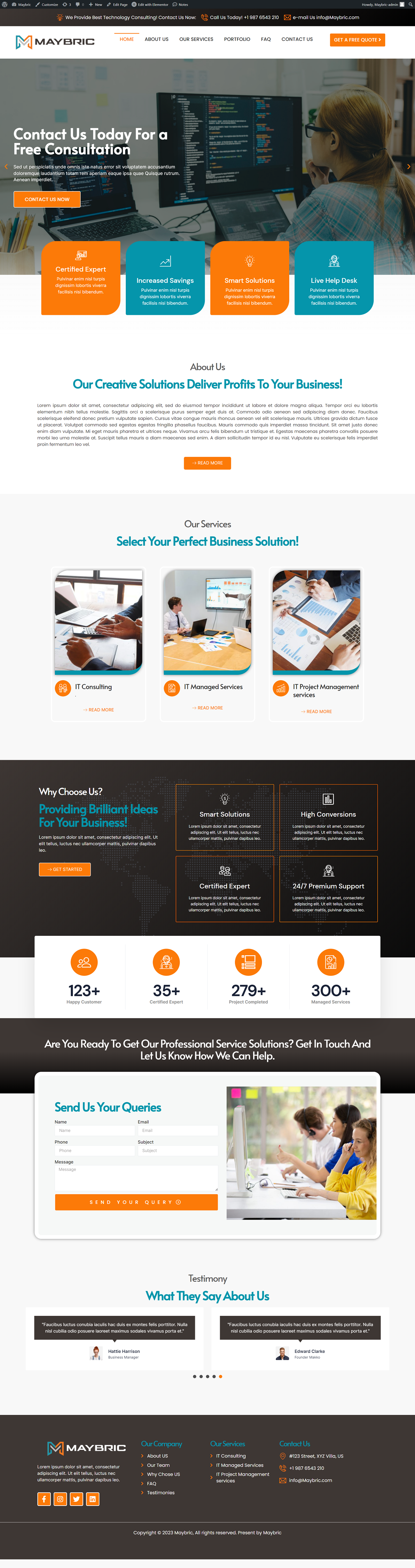 Web Design by JohnDigiTech for this project | Design #30017306