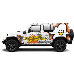 Car Wrap-Design von aabirk09 für Laughing Mountain Gourmet Popcorn | Design: #30037881