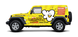 Car Wrap Design by Abdulmumin Imam for Laughing Mountain Gourmet Popcorn | Design: #30022823