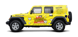 Car Wrap-Design von Abdulmumin Imam für Laughing Mountain Gourmet Popcorn | Design: #30022825
