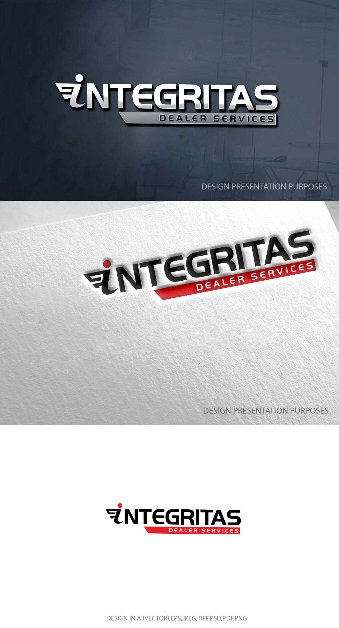 Design de Logo par zebronicgraphic pour Integritas Dealer Services | Design #30011879