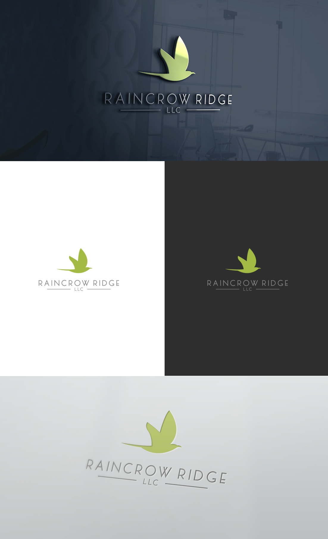 Logo Design by GLDesigns for Raincrow Ridge, LLC | Design #30013798