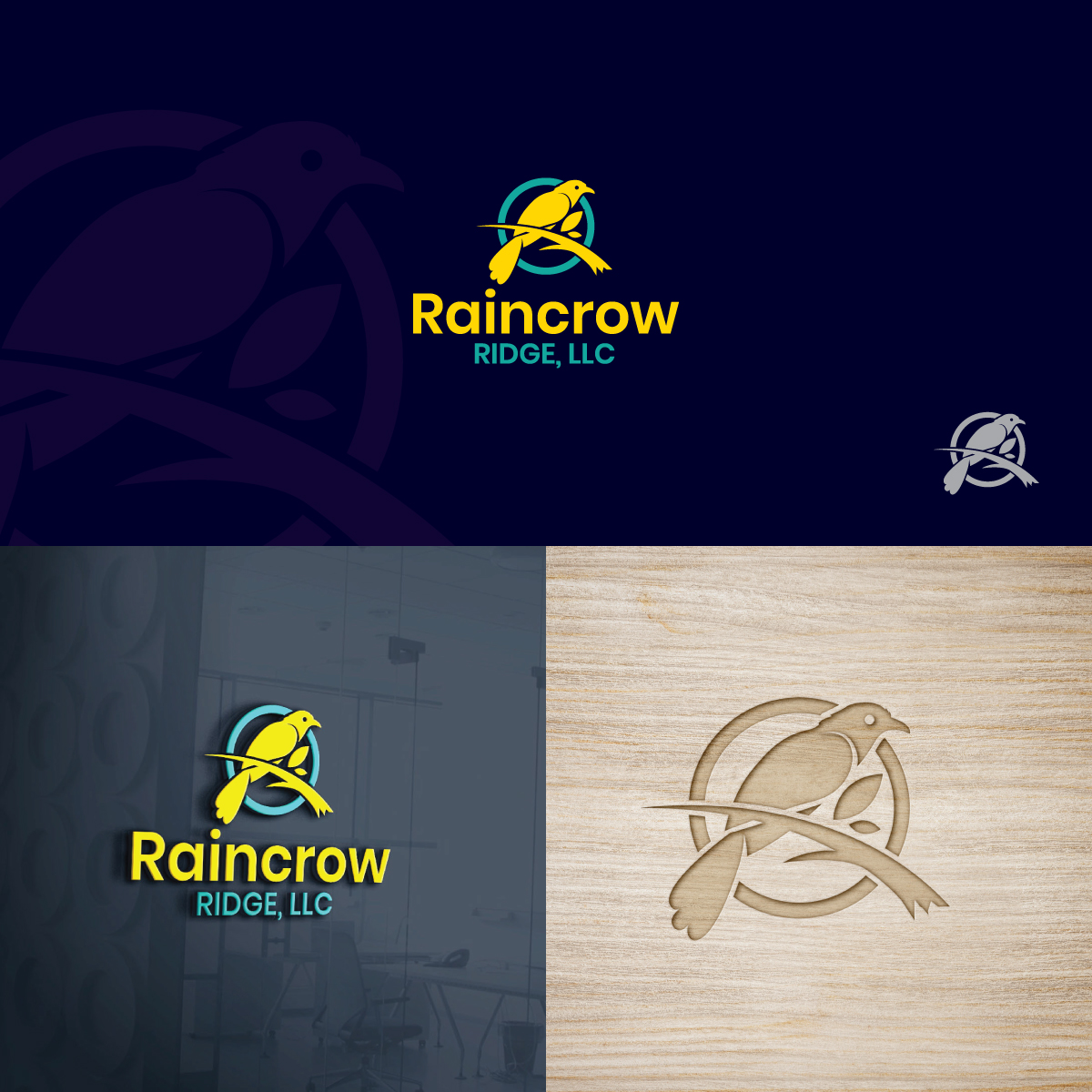 Logo-Design von Magic of Art für Raincrow Ridge, LLC | Design #30021058