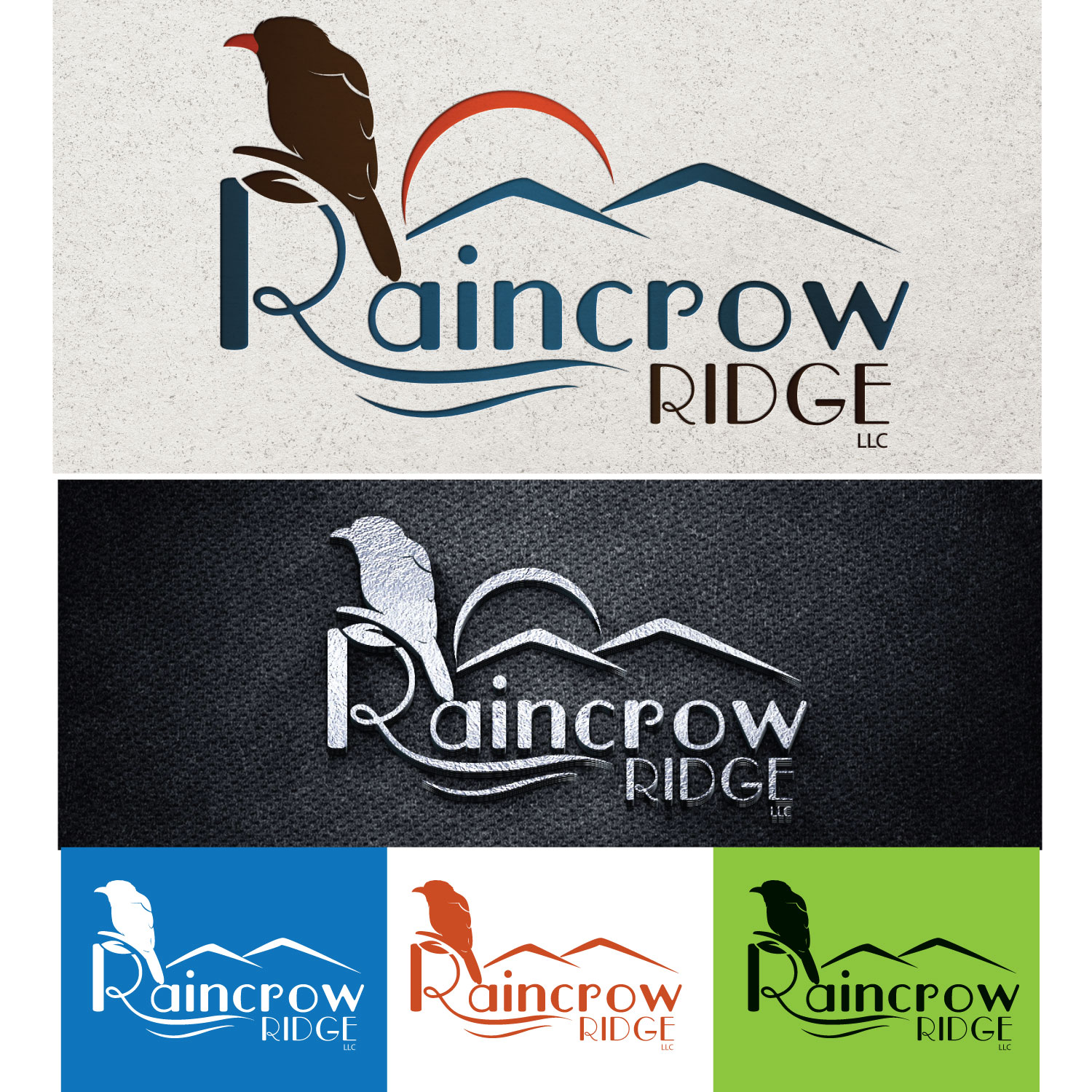 Diseño de Logo por concepts para Raincrow Ridge, LLC | Diseño #30052242