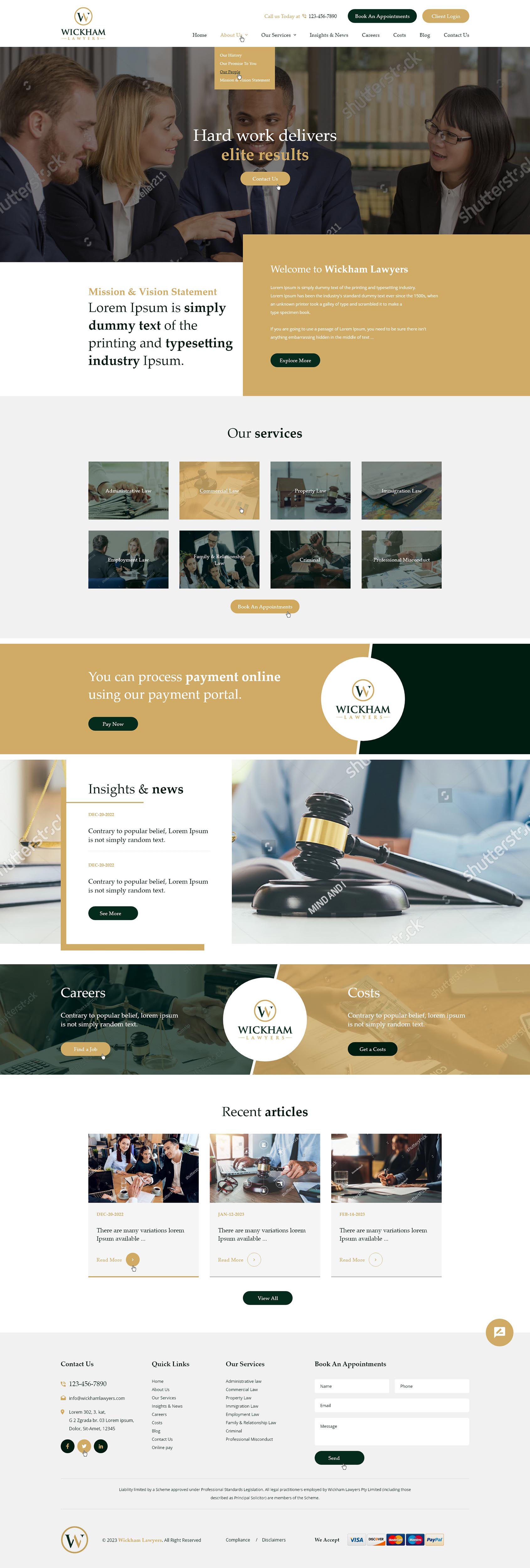 Web Design by Ved Web Services for this project | Design #30046926