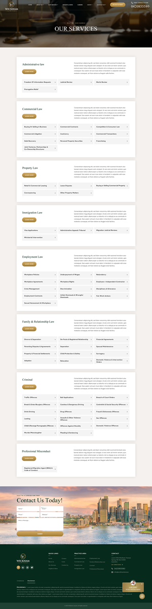 Web Design by SAC-D for this project | Design: #30068355