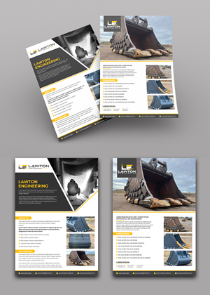 Flyer Design by Design Athics for Lawton Engineering | Design: #30026979