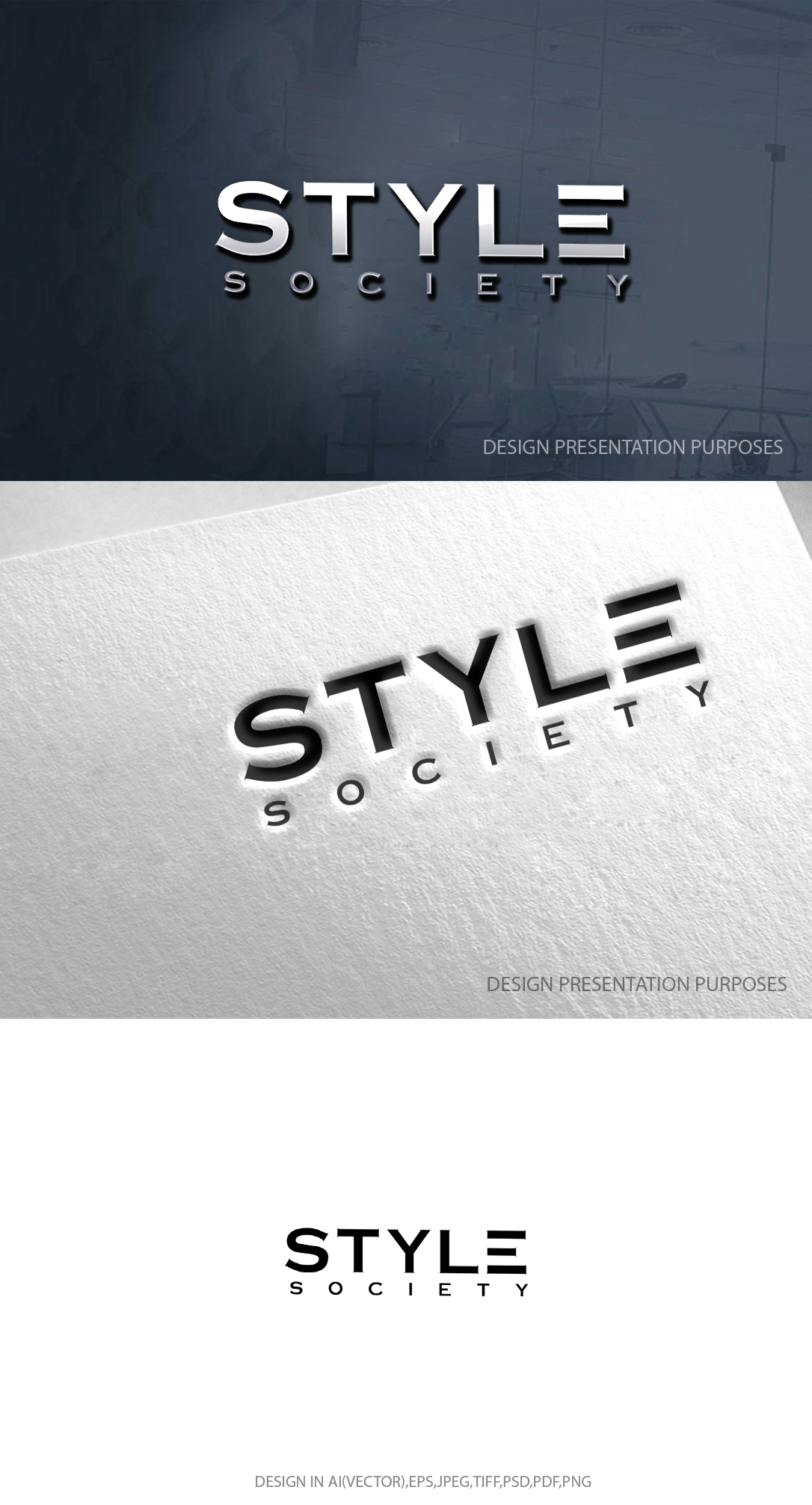 Logo Design by zebronicgraphic for Style Society Pty Ltd | Design #30013076