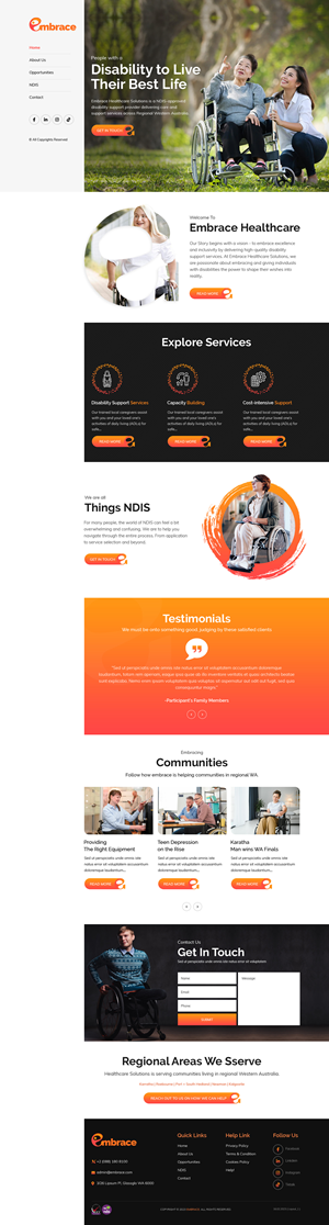Web Design by sai.designer87 for this project | Design: #30018779