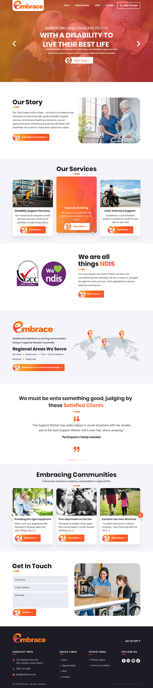 Web Design by sai.designer87 for this project | Design: #30019499