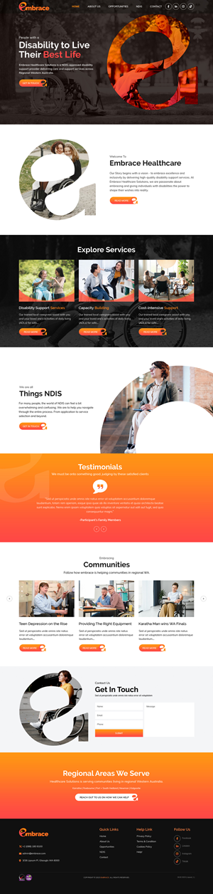 Web Design by sai.designer87 for this project | Design: #30019698
