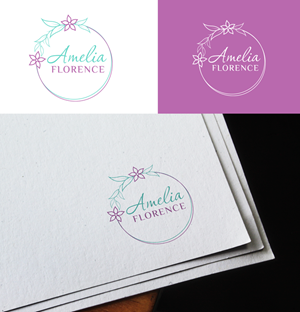 Logo Design by RA-bica for AmeliaFlorence | Design: #30027164