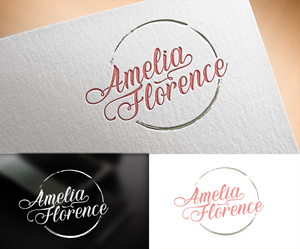 Logo Design by Vishak vasu for AmeliaFlorence | Design: #30021806
