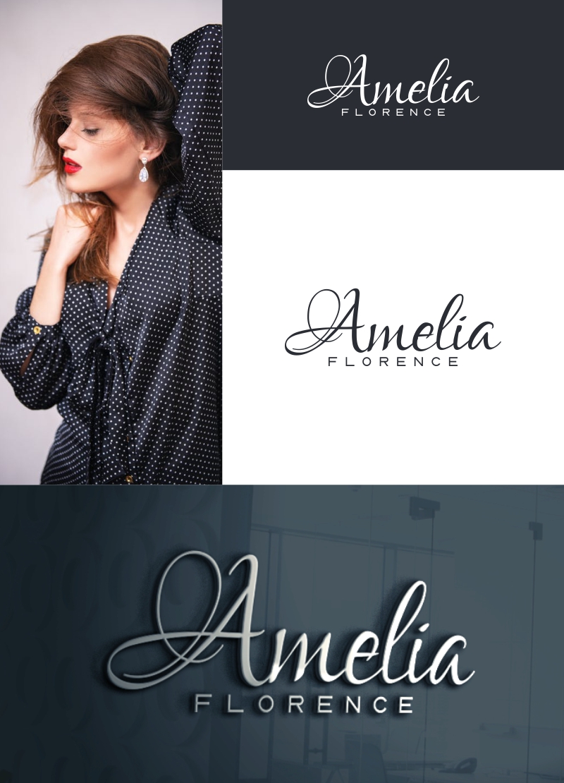 Logo Design by Liyana for AmeliaFlorence | Design #30019706